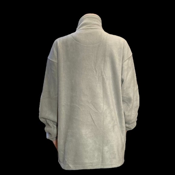NWOT Vintage Starting Point Fleece Pullover Coat Jacket 1/4 Zip Men's Size L - Picture 4 of 9